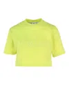 Off-white Cropped Short Sleeve T-shirt In Multi