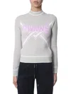 Off-white Slim Fit Cropped Sweater