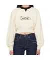 Off-white Logo-embroidered Sweatshirt In White