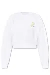 Off-white Roses Arrows Cropped Sweatshirt