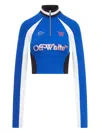 Off-white Serena Technical Shirt In Blue