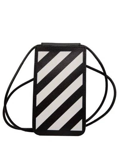 Off-white Crossbody Bag In Black