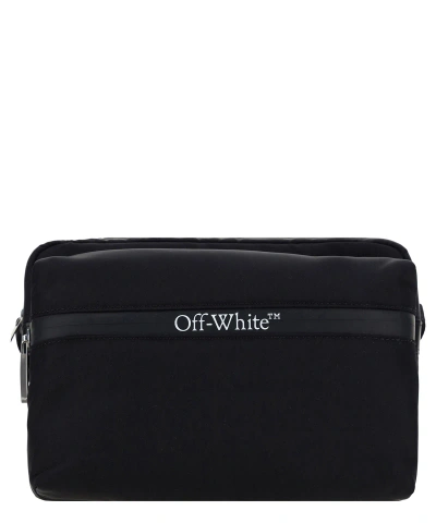 Off-white Crossbody Bag In Black