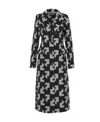 Off-white Off White Ct Lng Vn Ls Alvr Prnt Hairy W In Black