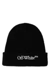 Off-white Cuffia In Blackwhite