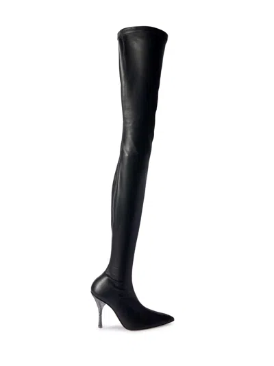 Off-white Cuissard Boots In Black
