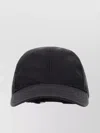 Off-white Curved Brim Nylon Baseball Cap