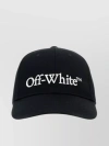 OFF-WHITE CURVED VISOR COTTON BASEBALL CAP