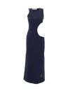 Off-white Cut-out Maxi Dress