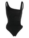 Off-white Off White Meteor One Piece Swimwear In Black