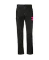 Off-white D-ring Belt Trousers In Black