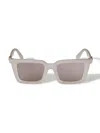 Off-white Dalton Unglasses In Grey