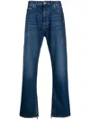 Off-white Dark Blue Dark Blue Skate Denim Jeans In Dark Blue