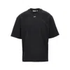 Off-white Men Black 3d Arrow Spray T-shirt, S Luxury T-shirts For Men Darveys In Black