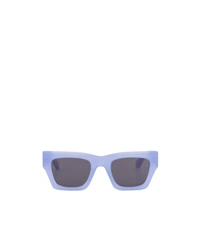 Off-white Davie Square-frame Sunglasses In Purple