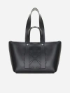 OFF-WHITE DAY OFF LEATHER SMALL TOTE BAG