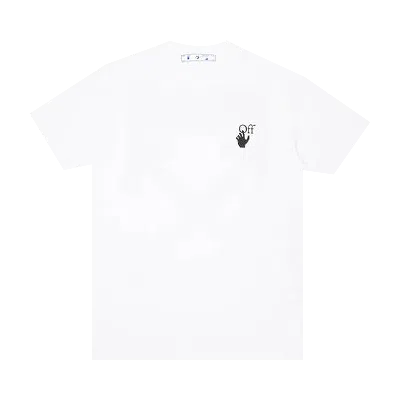 Pre-owned Off-white Degrade Arrow Short-sleeve Slim Tee 'white/black'