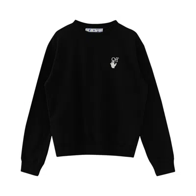Pre-owned Off-white Degrade Arrow Slim Crewneck 'black/multicolor'