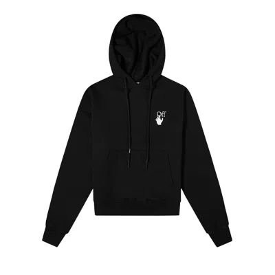 Pre-owned Off-white Degrade Arrow Slim Hoodie 'black/multicolor'