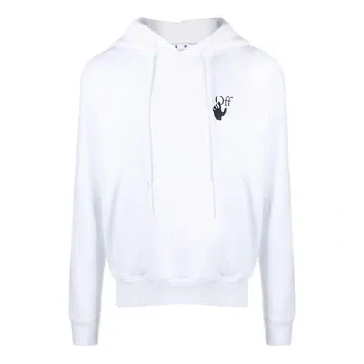 Pre-owned Off-white Degrade Arrows Hoodie White In White/multi-color