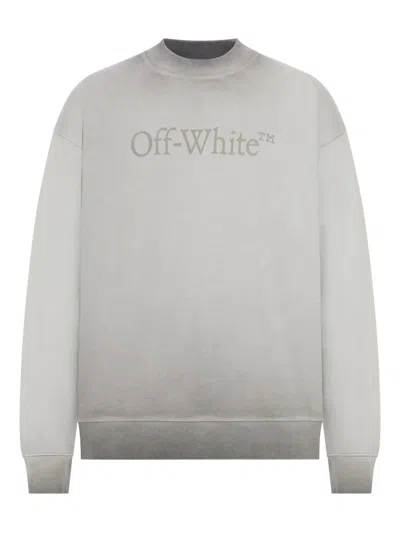 Off-white Dégradé Sweatshirt With Logo In Gray
