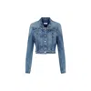 Off-white Denim Blazer In Blue