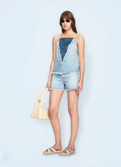 Off-white Denim Doll Shorts