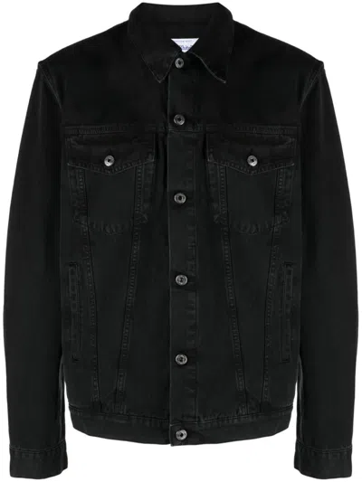 Off-white Denim Jacket In Black  