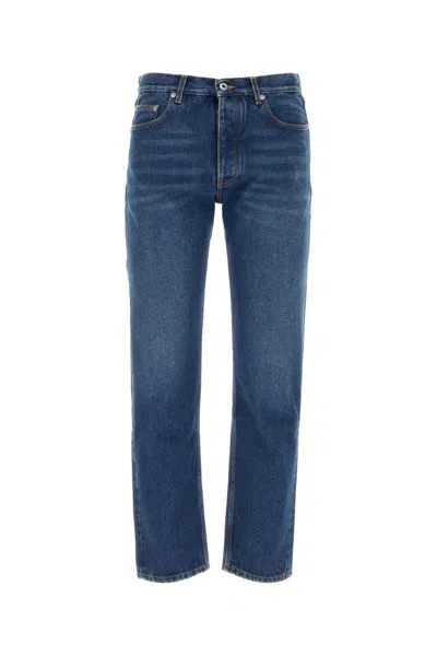 OFF-WHITE DENIM JEANS