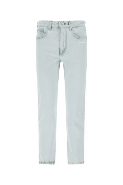 Off-white Denim Jeans In Blue