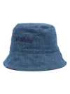 Off-white Bookish Denim Bucket Hat In Denim