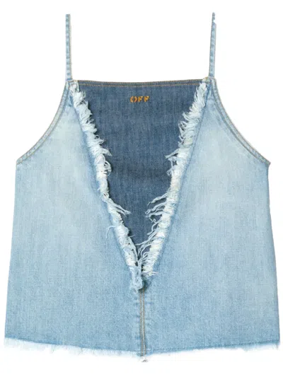 OFF-WHITE DENIM TOP