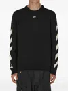 Off-white Airport Tape Printed Long-sleeved Hoodie