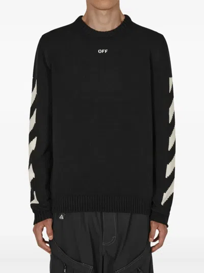 OFF-WHITE DIAG ARROW SWEATER