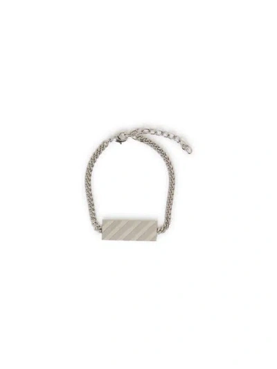 Off-white Diag Bracelet In Metallic