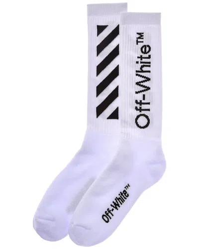 Off-white ™ Diag Helvetica Long Socks