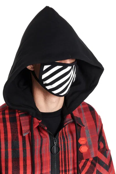 Off-white 'diag Maskâ€™ Mask