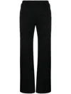 Off-white Diag-print Cotton Track Pants In 1010 Black Black