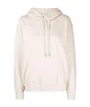 Off-white Diag-print Hoodie In White