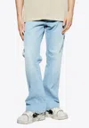 Off-white Diag Print Straight-leg Jeans