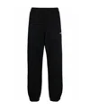 Off-white Wave Outline Diag Slim Sweatpants In Black