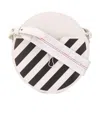 Off-white Diag Round Shoulder Bag In White