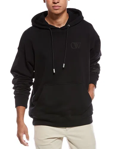 Off-white Diag Skate Hoodie In Black