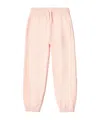 Off-white Diag-stripe Cotton Track Pants In Nude