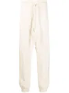 Off-white Diag-stripe Knitted Track Pants In Neutrals