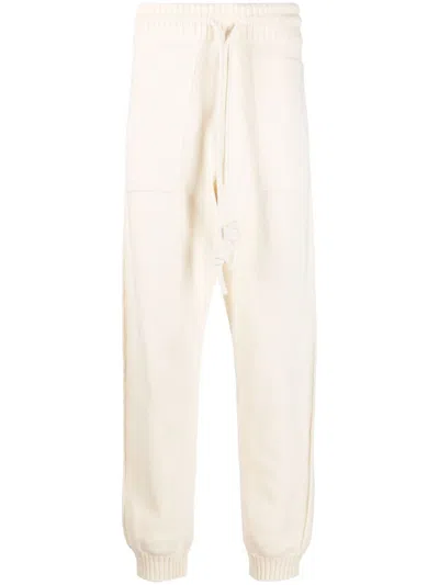 Off-white Diag-stripe Knitted Track Pants In Neutrals