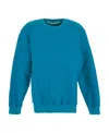Off-white Diag-stripe Print Sweatshirt In Blue