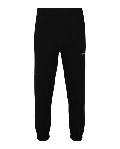 Off-white Diag-stripe Sweatpants In Black