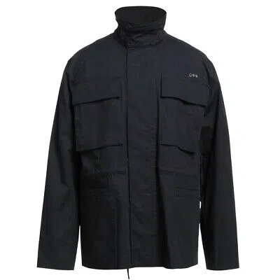 Pre-owned Off-white Diag Tab Black Field Jacket