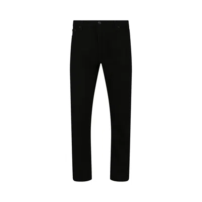 Pre-owned Off-white Diag Tab Slim Jeans 'black/white'